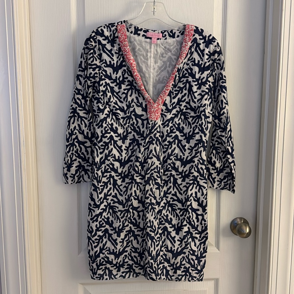 Lilly blue/pink cover up